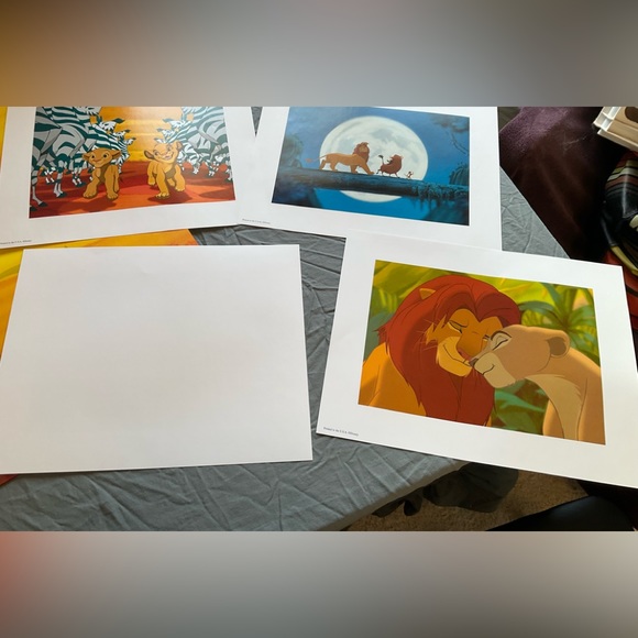 Disney Lion King Lithographs Set - Picture 10 of 14